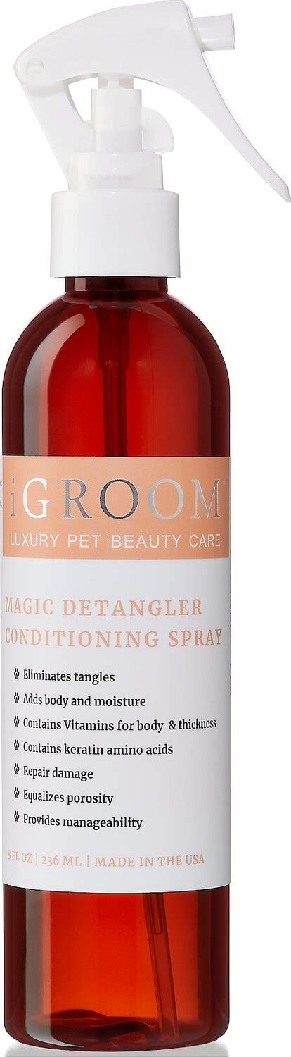 Igroom magic detangeer conditioning spray